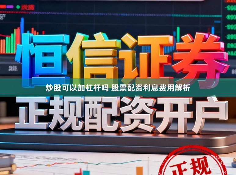 炒股可以加杠杆吗 股票配资利息费用解析