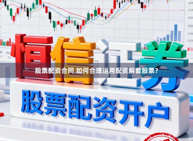 股票配资合同 如何合理运用配资解套股票？